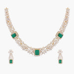 Necklaces Gloin CZ Silver Necklace Set