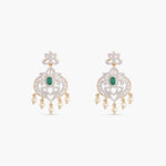Niraj CZ Silver Necklace Set