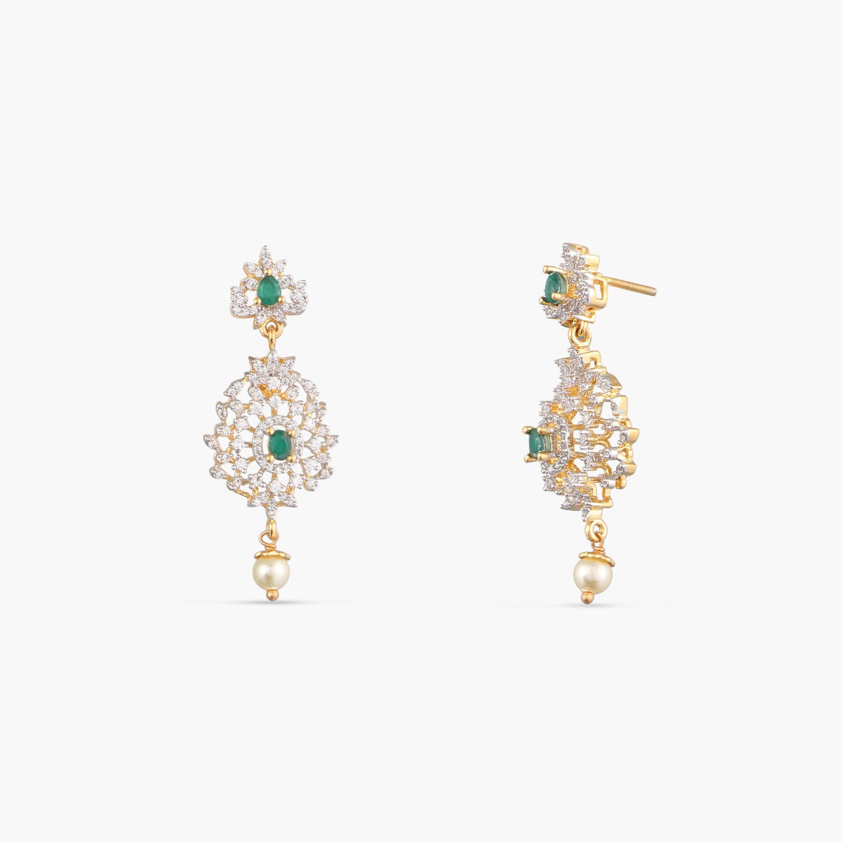 Arnit CZ Silver Necklace Set