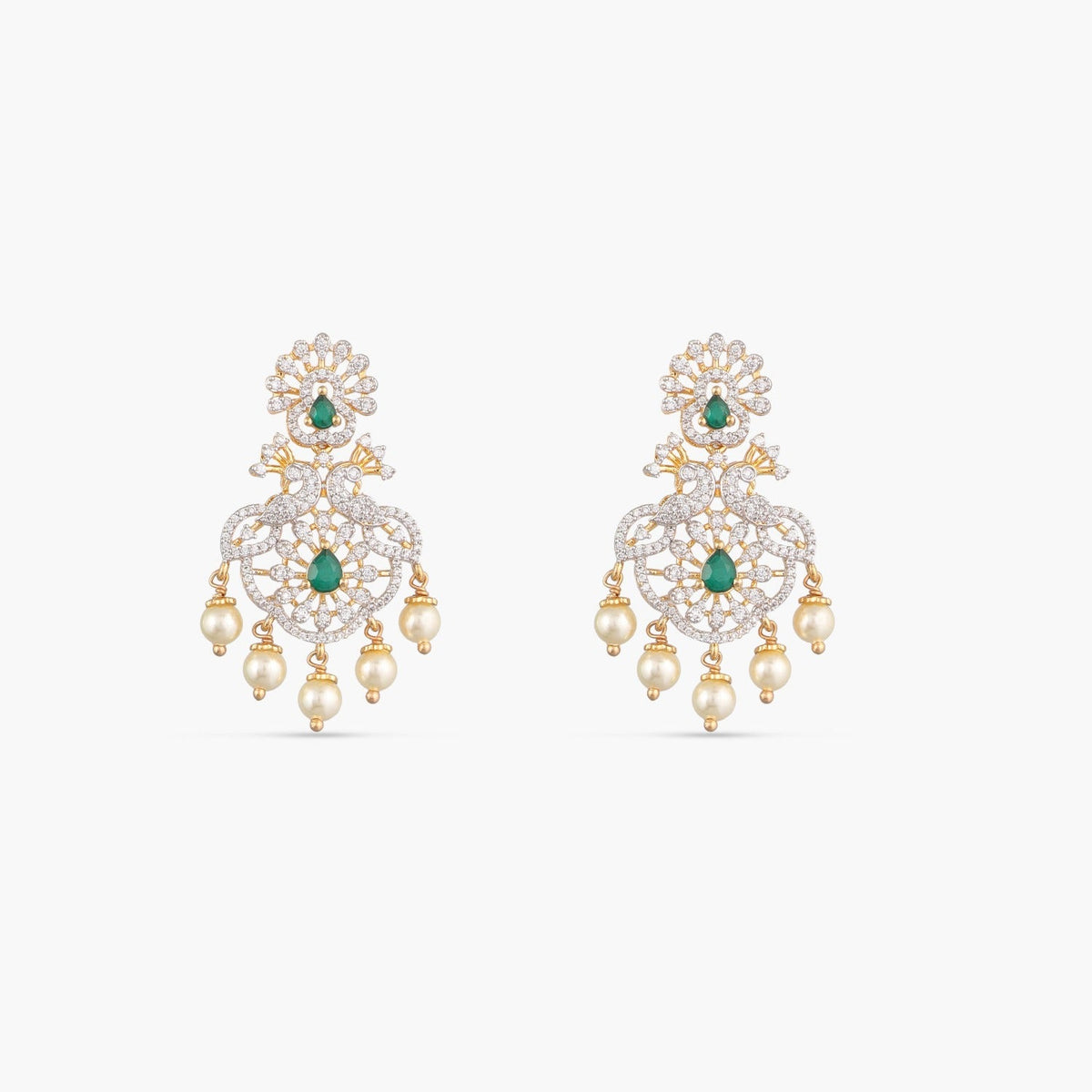 Pendants Sanvi CZ Silver Pendant Set