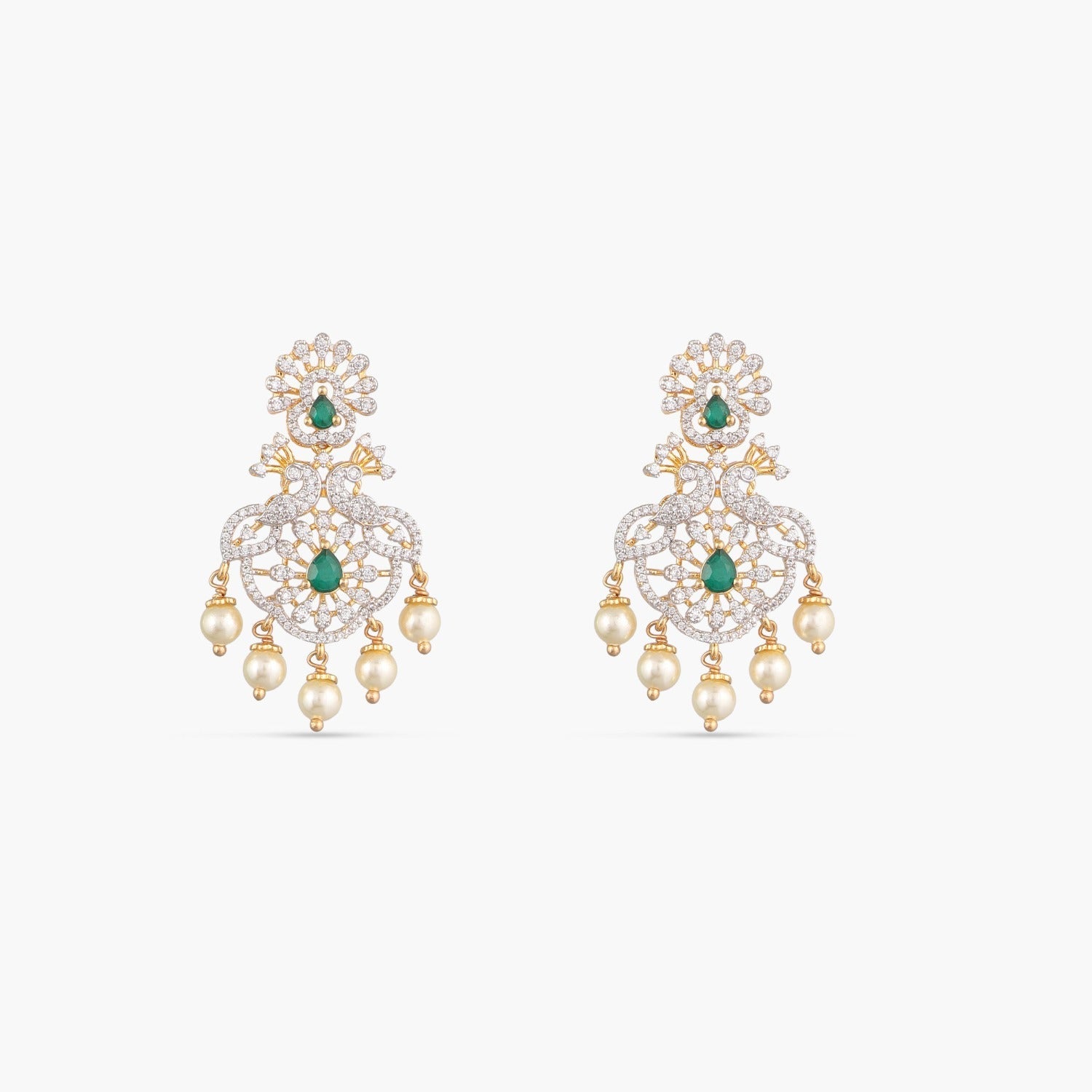 Pendants Sanvi CZ Silver Pendant Set
