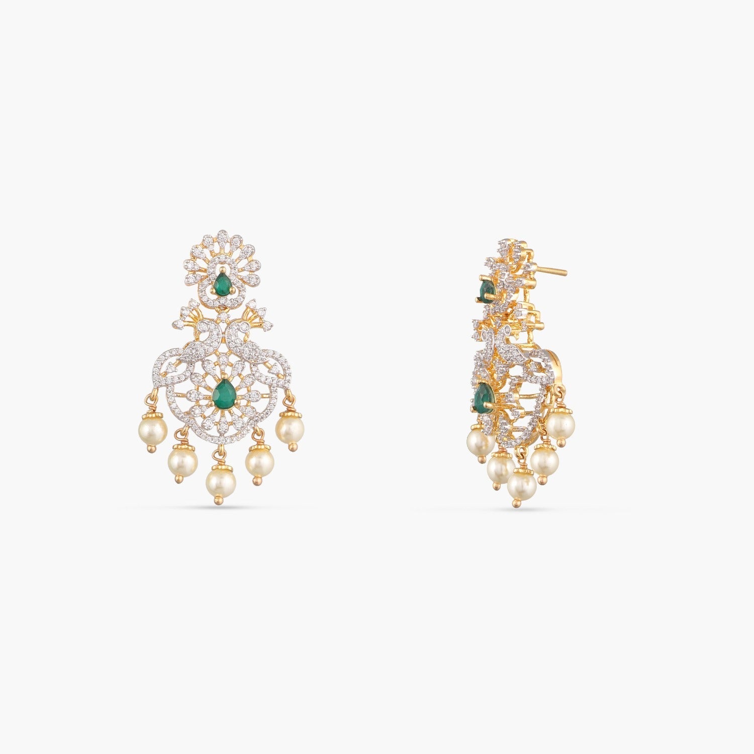 Pendants Sanvi CZ Silver Pendant Set