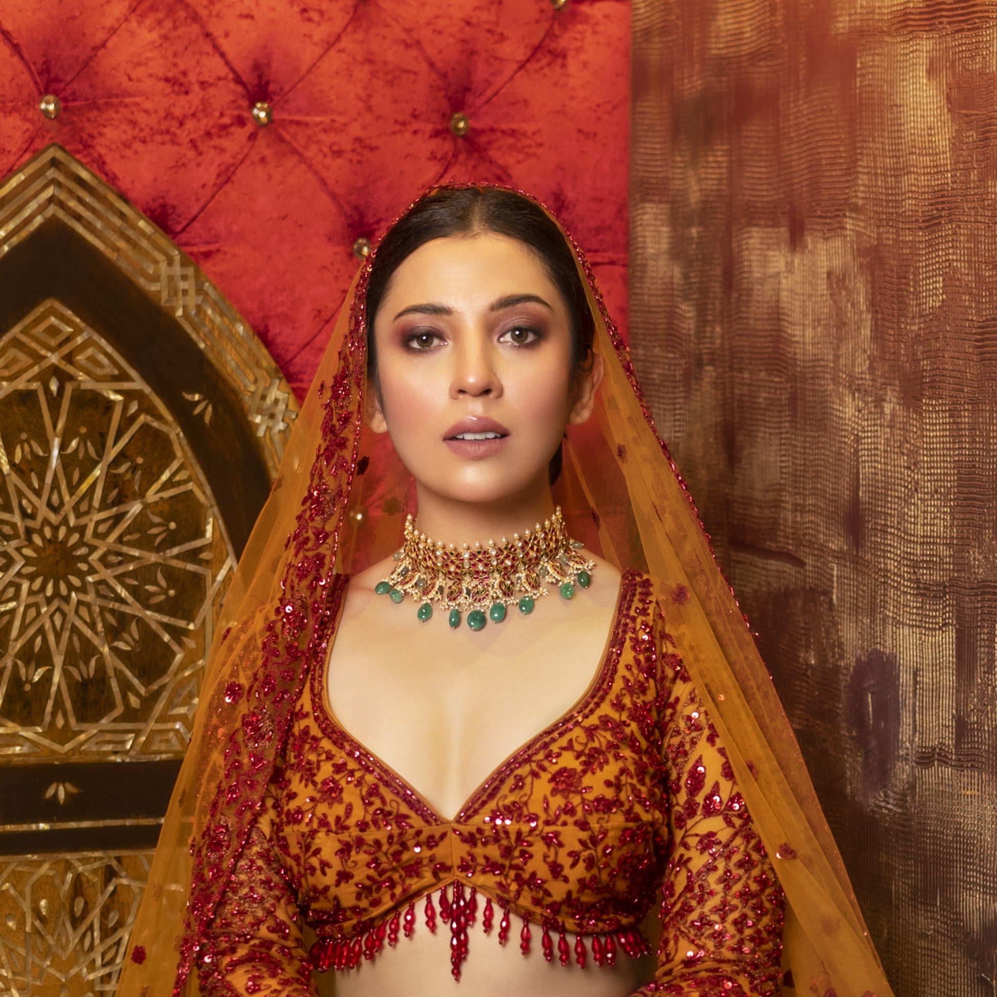 Udyana Silver Necklace Gold Plated