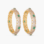 Bangles Malini CZ Silver Bangles