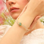 Bracelet Fern CZ Silver Bracelet