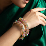 Bangles Saanvi CZ Silver Bangles