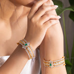 Bangles Rue CZ Silver Bangles