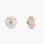 Earrings Galaxy CZ Silver Stud Earrings