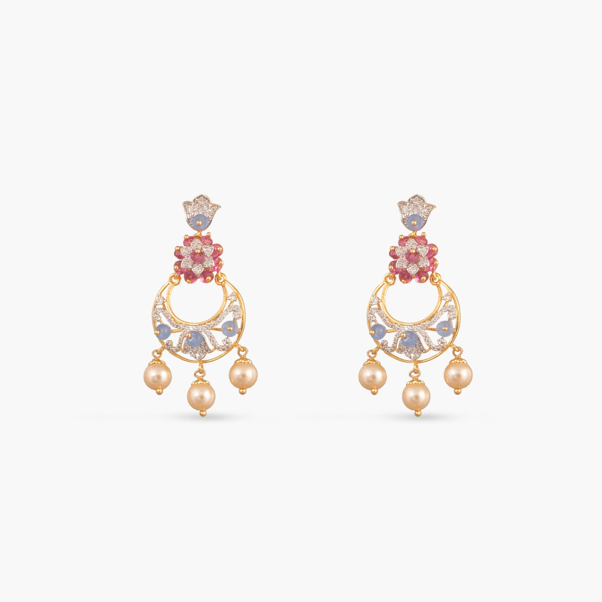 Kiara CZ Silver Necklace Set