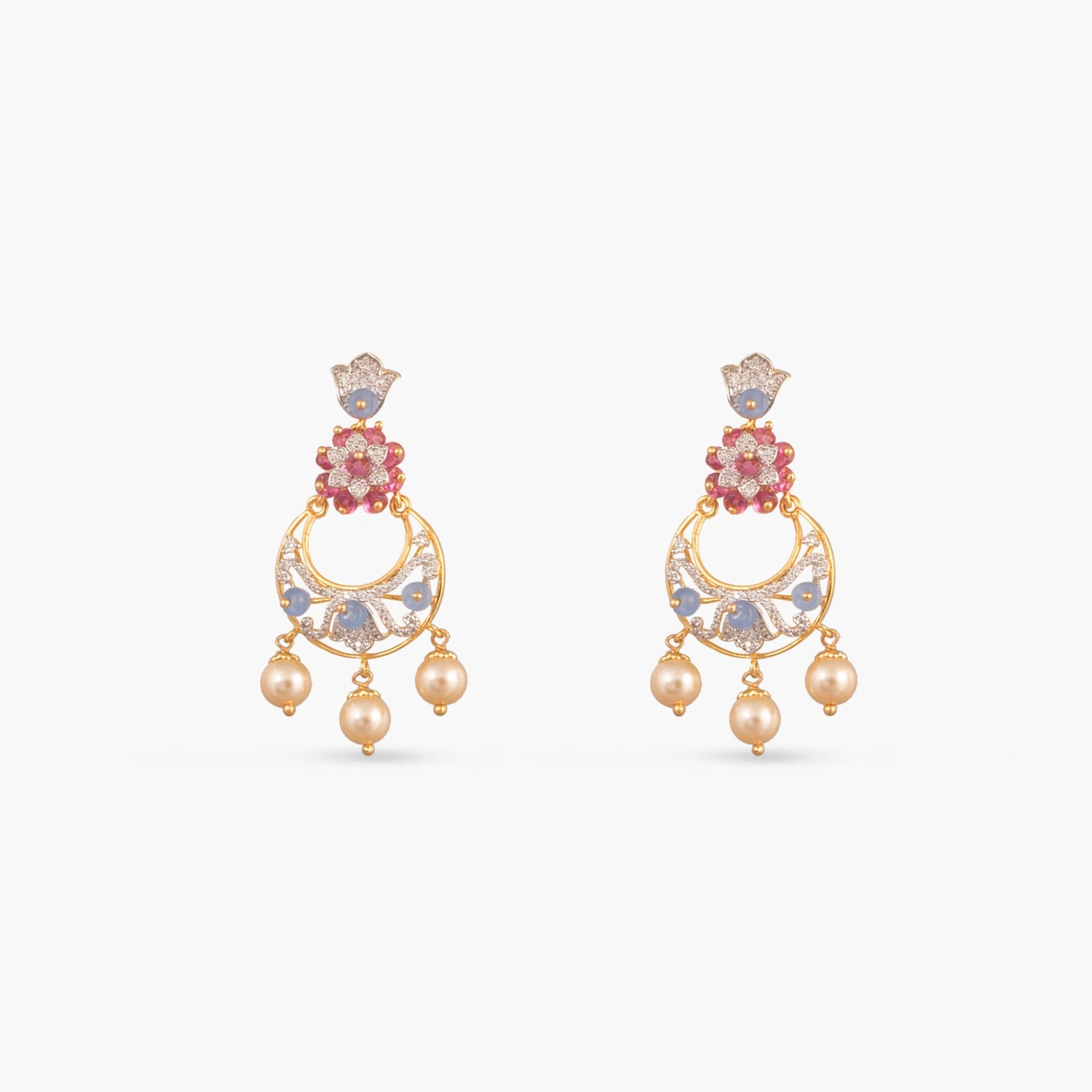 Kiara CZ Silver Necklace Set