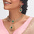 Rashi CZ Silver Necklace Set