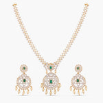 Necklaces Jane CZ Silver Necklace Set