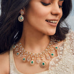 Necklaces Enchanting Shine CZ Silver Necklace Set