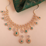 Necklaces Enchanting Shine CZ Silver Necklace Set