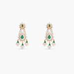 Necklaces Zircons Adorned Blossoms CZ Silver Necklace Set