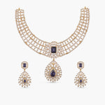 Necklaces Star Shine CZ Silver Necklace Set