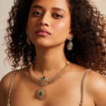 Necklaces Avery CZ Silver Necklace Set