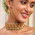 Ananya  Antique Silver Choker Set