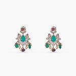 Necklace Vamika Moissanite Silver Necklace Set