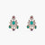 Vamika Moissanite Silver Necklace Set