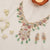 Mayuri CZ Silver Necklace Set