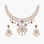 Necklace Amara CZ Silver Necklace Set