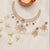 Amara CZ Silver Necklace Set
