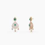 Necklace Rhea Double Layered CZ Silver Necklace Set