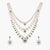  Aarika Layered CZ Silver Necklace Set