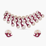 Choker Naia CZ Silver Choker Set