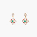 Meera CZ Silver Necklace Set