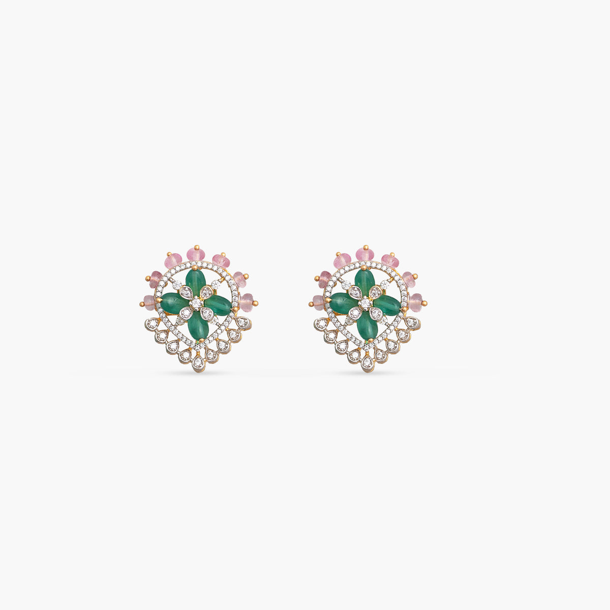 Avira CZ Silver Necklace Set