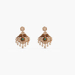 Aishani Silver Temple Necklace Set