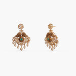 Aishani Silver Temple Necklace Set