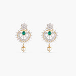 Necklaces Aditi CZ Silver Necklace Set