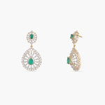 Necklaces Rashi CZ Silver Necklace Set