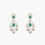 Necklaces Ridhi CZ Silver Necklace Set