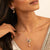 Floral Fantasy CZ Silver Pendant Set