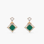 Pendants Emerald Sparkle CZ Silver Pendant Set