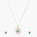 Pendants Celeste CZ Silver Pendant Set