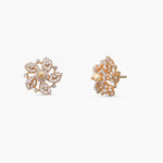 Pendants Floral Fiesta CZ Silver Pendant Set