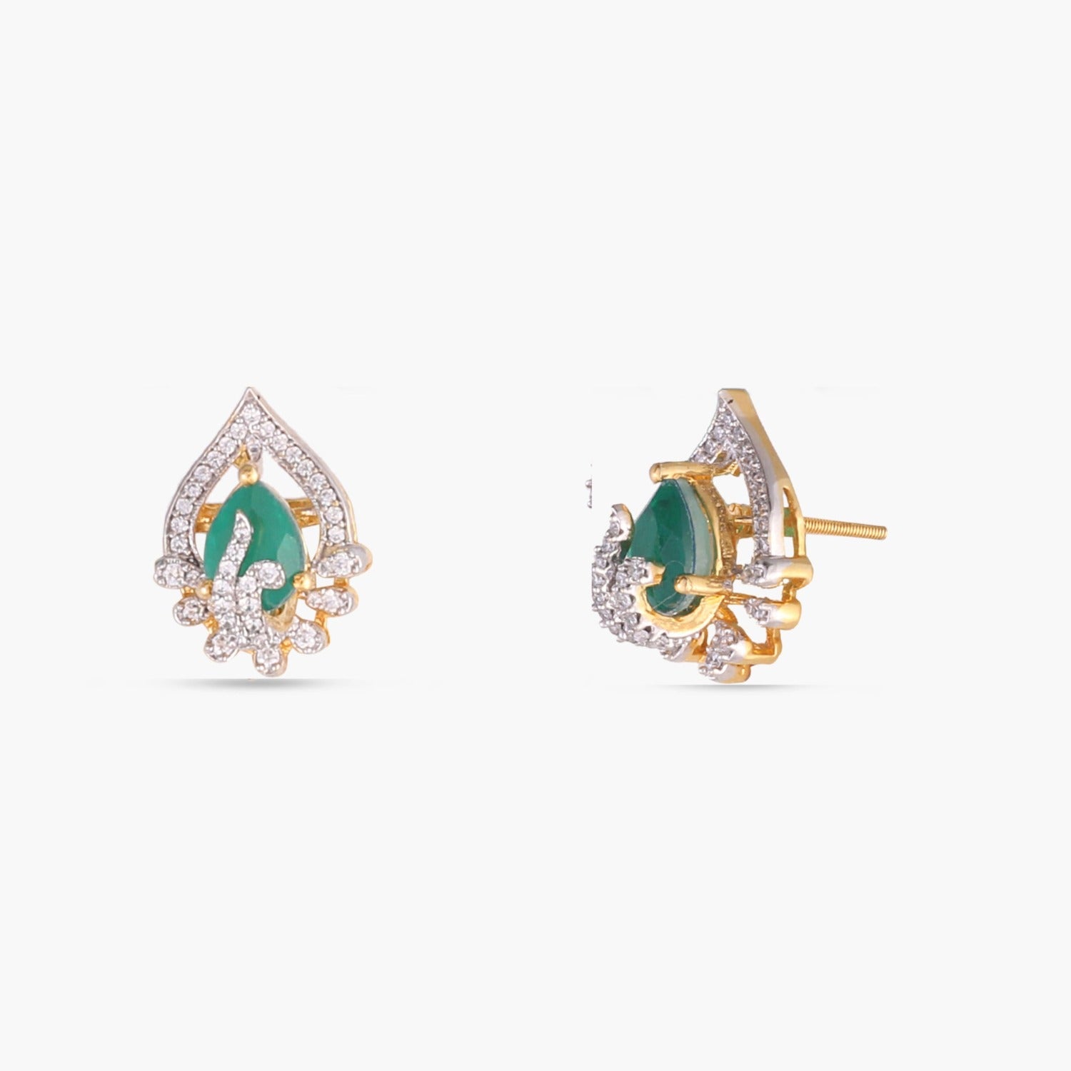Pendants Elysian Elegance CZ Silver Pendant Set