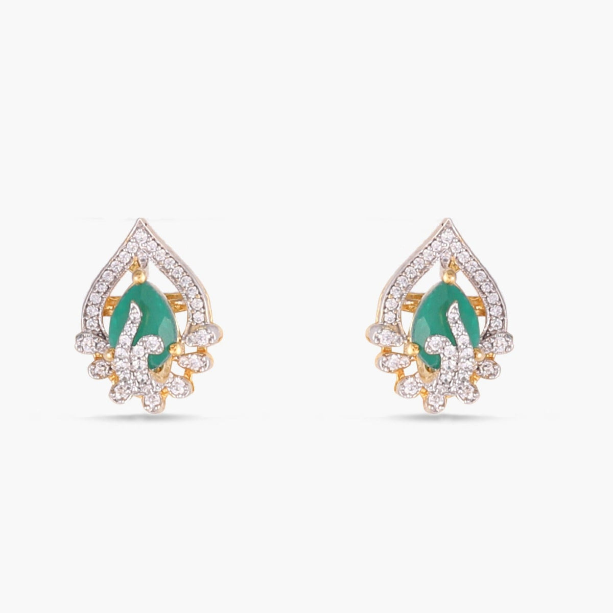 Pendants Elysian Elegance CZ Silver Pendant Set