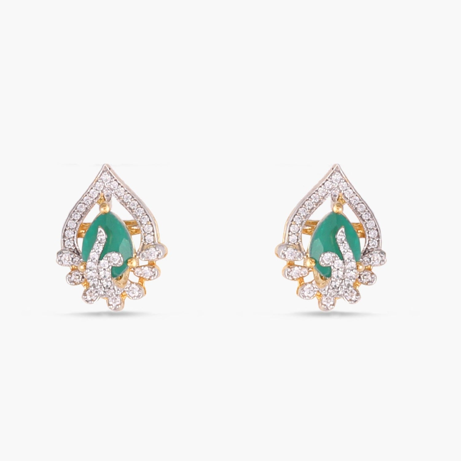 Pendants Elysian Elegance CZ Silver Pendant Set