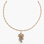Pendants Vinayaka Antique Silver Pendant Necklace