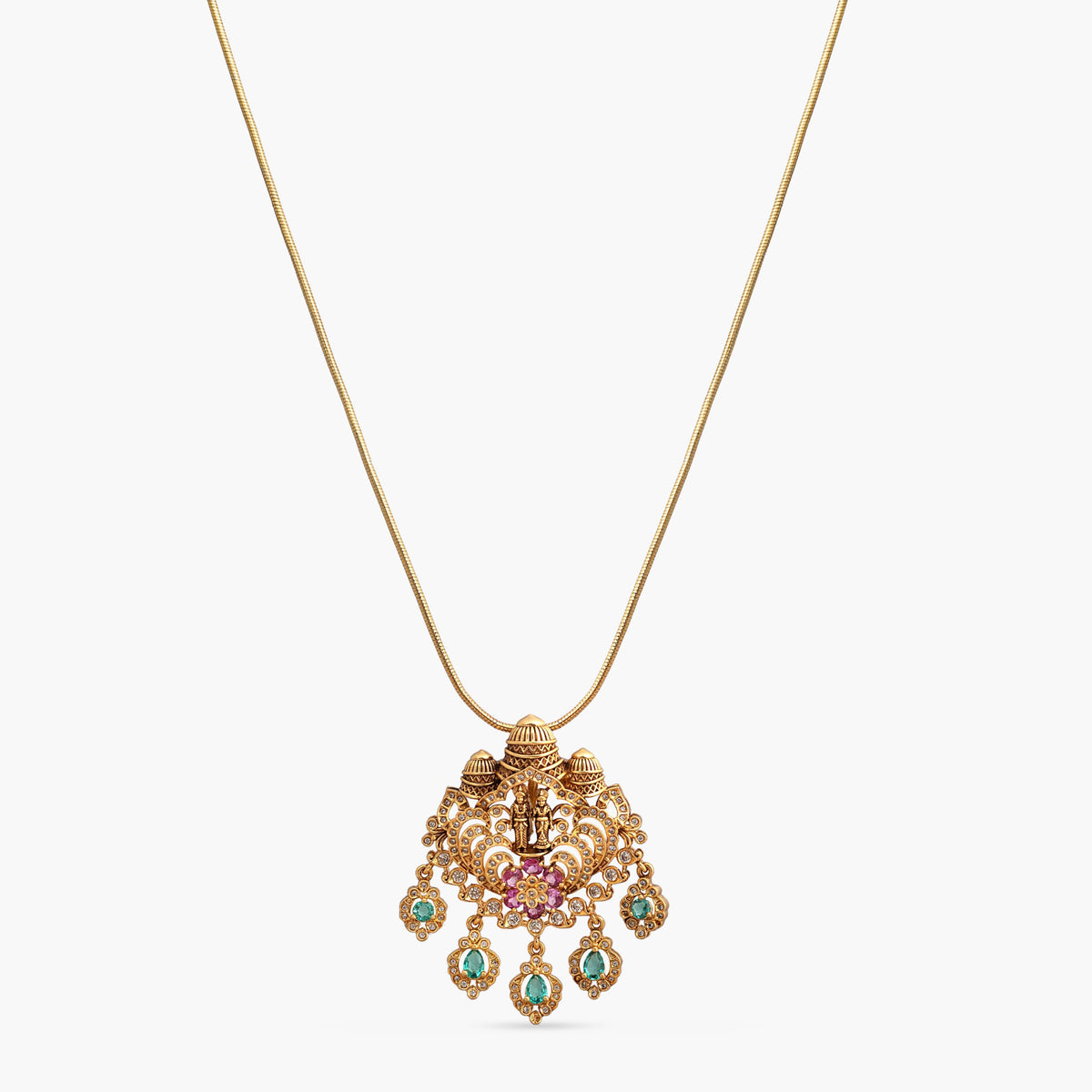 Dhruti Silver Pendant