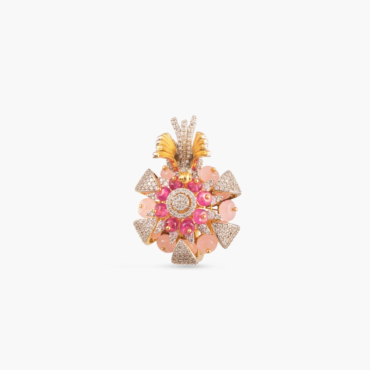 Estella Statement Silver Ring
