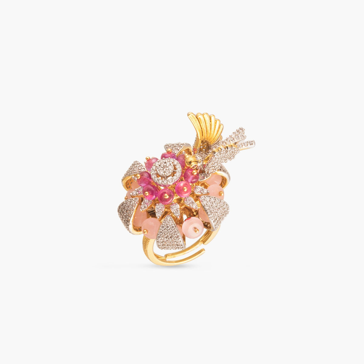 Estella Statement Silver Ring