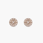 Earrings Floral Brilliance Silver Stud Earrings
