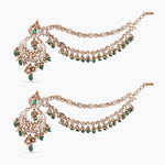 Earrings Avila Moissanite Victorian Silver Earrings
